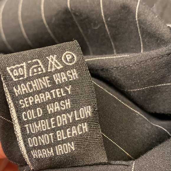 Level Ten Black Men’s Button-Down Striped Dress Shirt - Picture 15 of 15